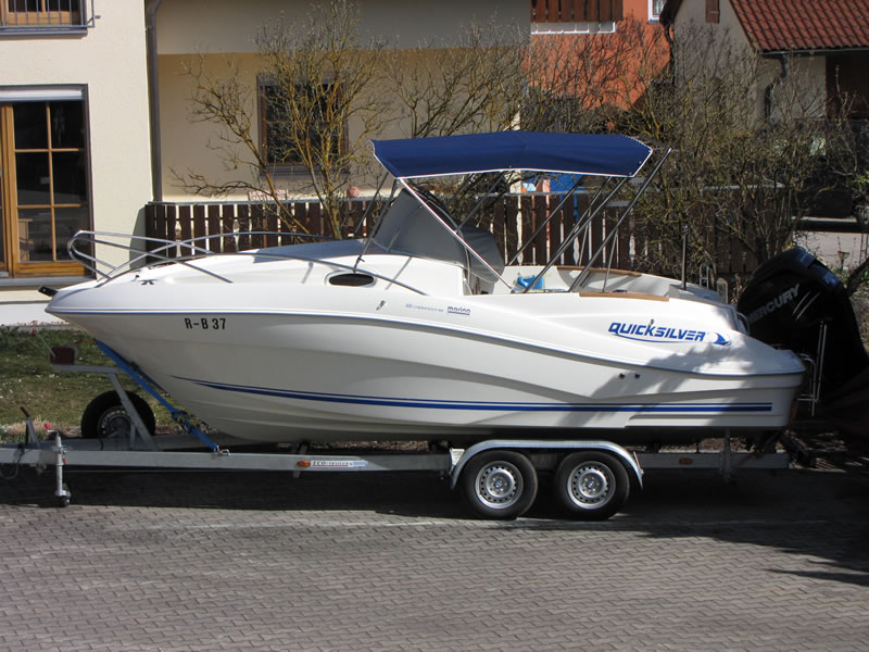 Bimini Quicksilver 635 Commander WA Sonnenverdeck  01