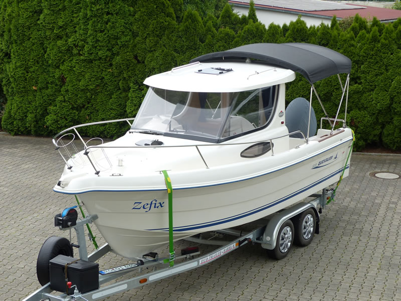 Bimini Quicksilver 635 Pilothouse Biminitop Sonnenschutz  07