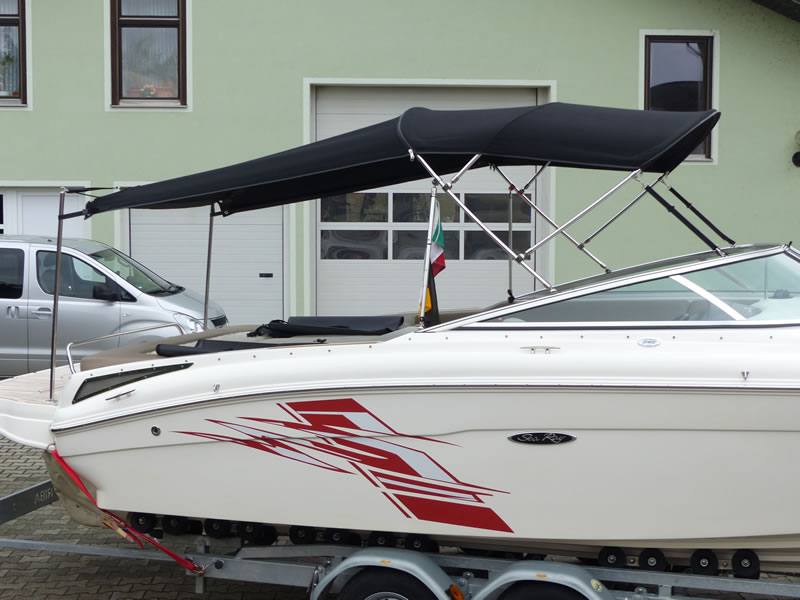 Bimini Sea Ray 240 SSE Sonnenverdeck 10