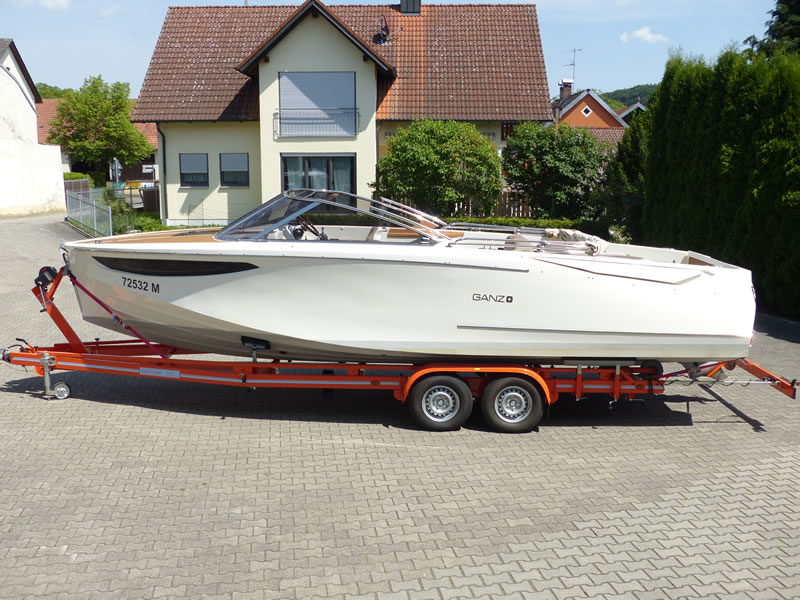 Persenning Ganz Ovation 7.6 Bootsblache 20