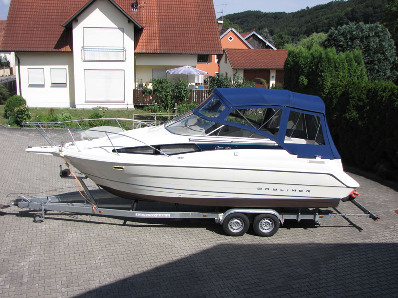 Verdeck Bayliner 2655 Bootsverdeck Persenning 01