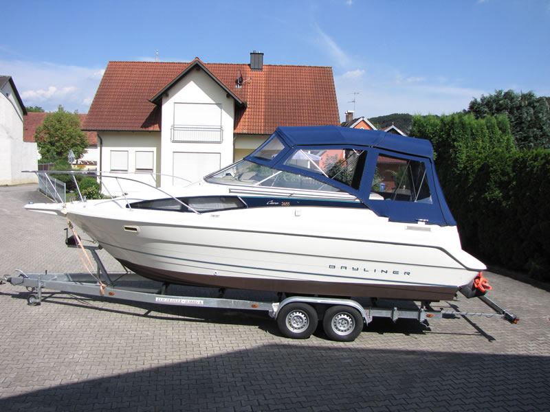 Verdeck Bayliner 2655 Bootsverdeck Persenning 03