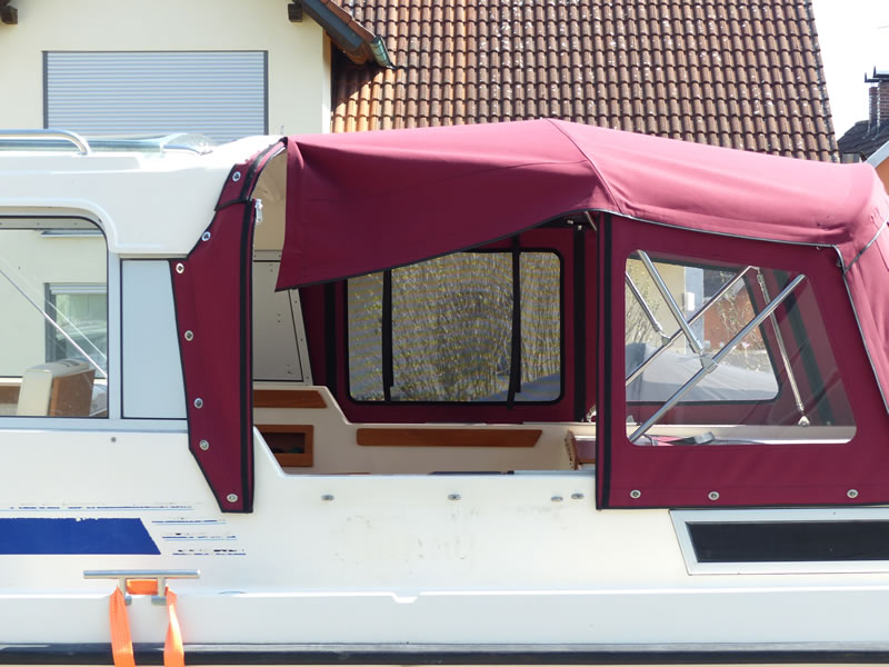 Verdeck Nimbus 2600 TD Bootsverdeck 12