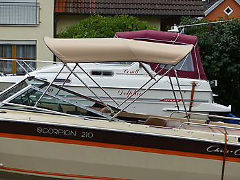 Bimini Chris Craft 210 Scorpion Sonnenverdeck 04