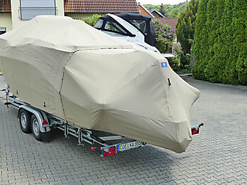 Ganzpersenning Quicksilver activ 805 sundeck Vollpersenning 06