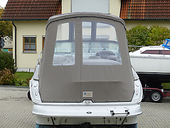 Camperverdeck Crownline 250 CR Sunbrella Plus Taupe 17