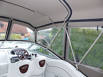 Camperverdeck Crownline 250 CR Sunbrella Plus Taupe 21