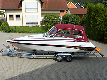 Verdeck Crownline 266 CCR Bootsverdeck Persenning 01