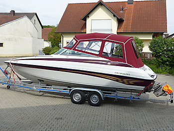 Verdeck Crownline 266 CCR Bootsverdeck Persenning 14