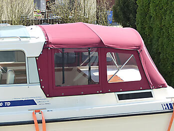 Verdeck Nimbus 2600 TD Bootsverdeck 02