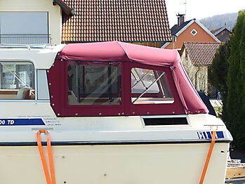 Verdeck Nimbus 2600 TD Bootsverdeck 04