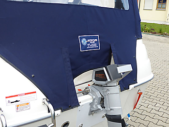 Verdeck Quicksilver activ 430 cabin Bootsverdeck Persenning 10