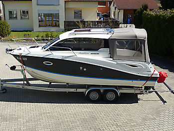 Verdeck Quicksilver activ 705 cruiser Bootsverdeck 01