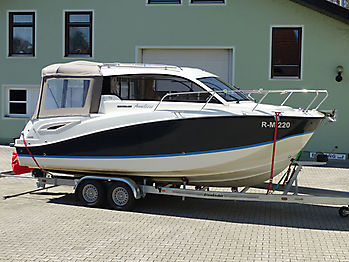 Verdeck Quicksilver activ 705 cruiser Bootsverdeck 05