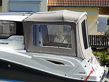 Verdeck Quicksilver activ 705 cruiser Bootsverdeck 08