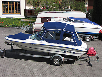 Verdeck Sea Ray 175 Persenning 01