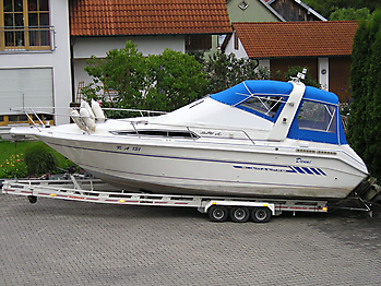 Verdeck Sea Ray 250 Sundancer Persenning  02