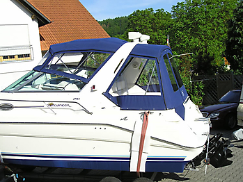 Verdeck Sea Ray 290 Sundancer Persenning 14