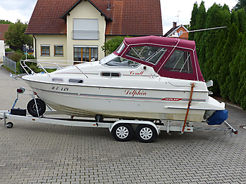 Verdeck Sealine 218 Bootsverdeck Persenning 03