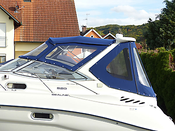 Verdeck Sealine S28 Persenning 04