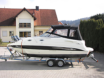 Verdeck Stingray 250CS Bootsverdeck Persenning 03