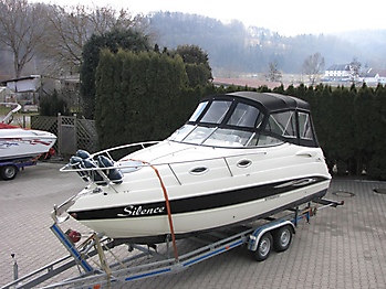 Verdeck Stingray 250CS Bootsverdeck Persenning 06