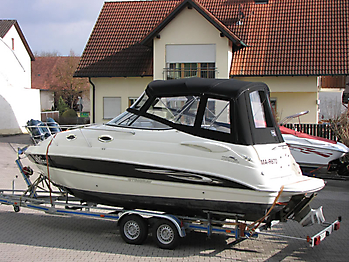 Verdeck Stingray 250CS Bootsverdeck Persenning 14