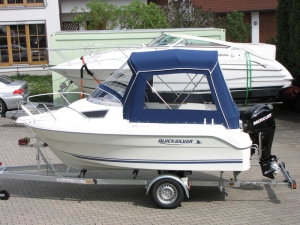 Verdeck Quicksilver 470 Bootsverdeck Persenning