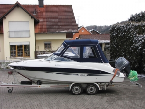 Verdeck Galia 620 Sport Bootsverdeck Persenning