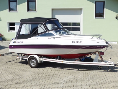 Verdeck Four Winns 195 Sundowner Bootsverdeck Persenning